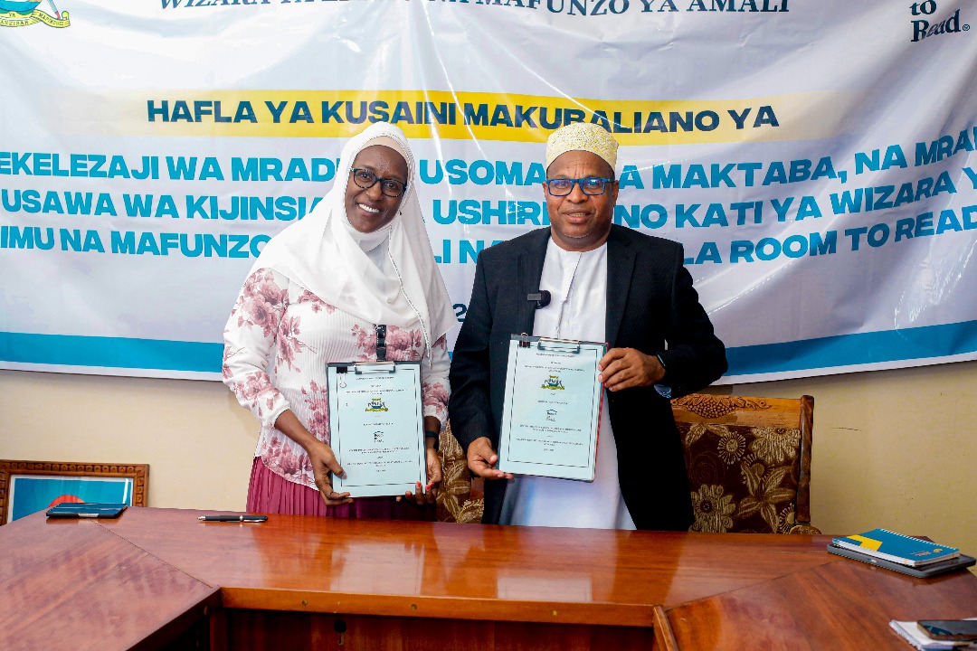 Makubaliano  ya Utekelezaji wa Mradi wa Usomaji na Maktaba